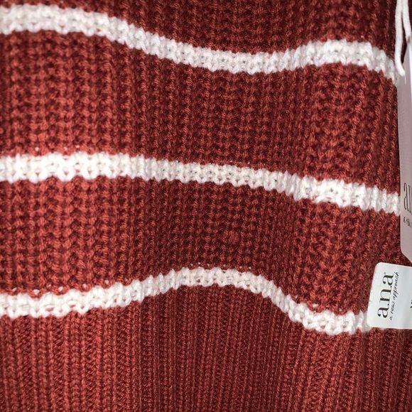 Ana Toffee Striped Sweater Sz XXL - Picture 8 of 12